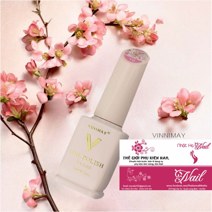 Sét Sơn Gel Thạch Vinimay (36 màu - Tặng Bảng Màu)