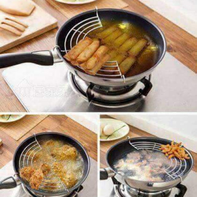 VỈ GÁC CHẢO INOX CAO CẤP