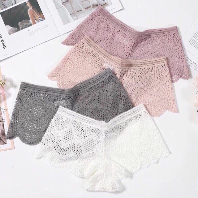 Quần lót ren đùi siêu đẹp B12