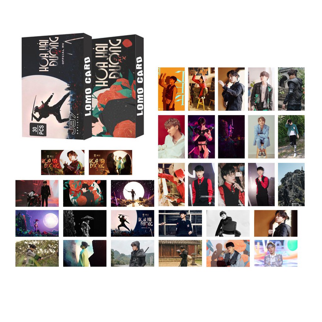 Lomo Card JACK J97 Phương Tuấn Siêu Hot - 1 Bộ 30 ảnh