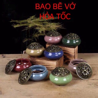 LƯ XÔNG TRẦM HƯƠNG GỐM SỨ CAO CẤP /  ĐỈNH ĐỐT NHANG