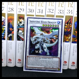 Thẻ bài Yugioh chính hãng Shooting Riser Dragon– Super Rare