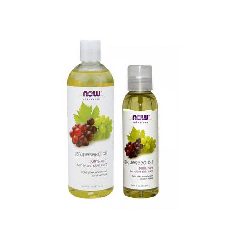 Tinh dầu hạt nho Now Grapeseed oil