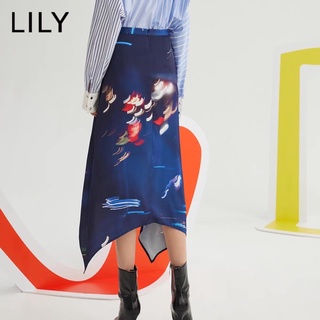 Chân váy hoạ tiết Lily