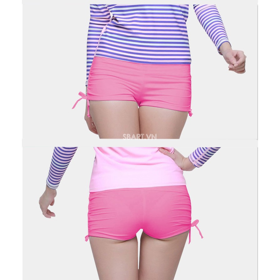 Quần Bơi Nữ  Đùi Sbart 8014 Hồng
