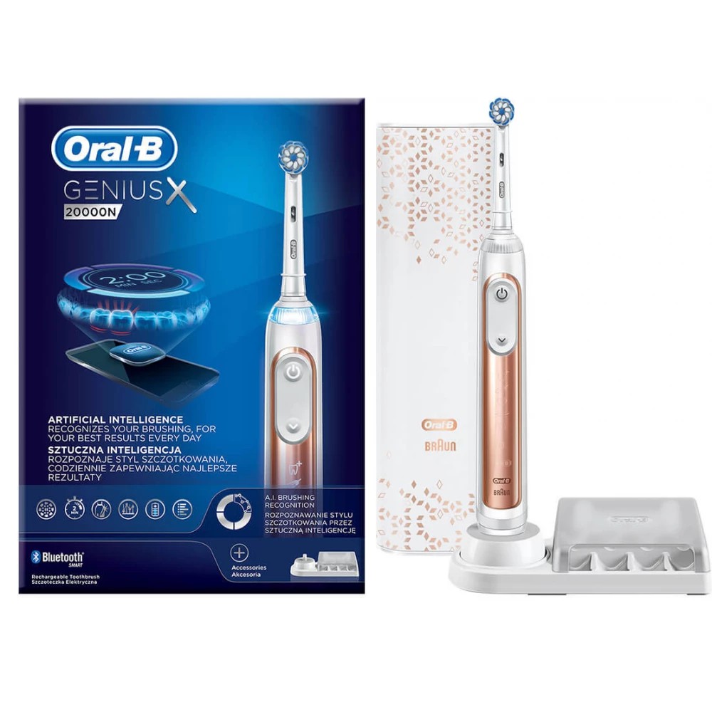 Bàn chải điện Oral B GeniusX 20000N [Hàng Đức] Genius X