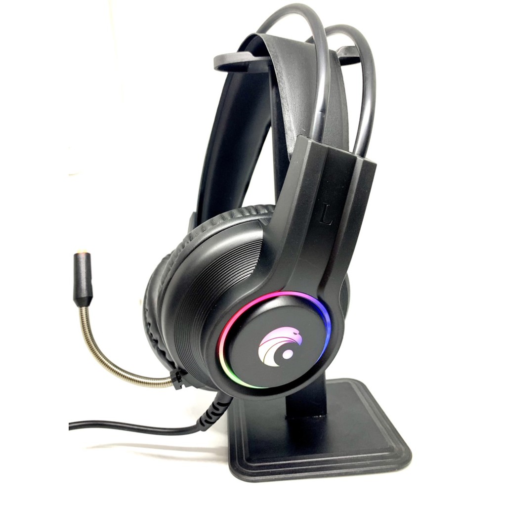 Tai nghe gaming Goldtech LD88 led RGb jack kết nối 3.5
