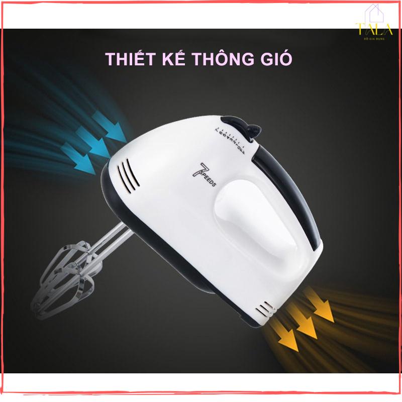 Máy Đánh Trứng Cầm Tay 260W 7 Tốc Độ - Hàng chính hãng Scarlett - Bảo hành 3 tháng