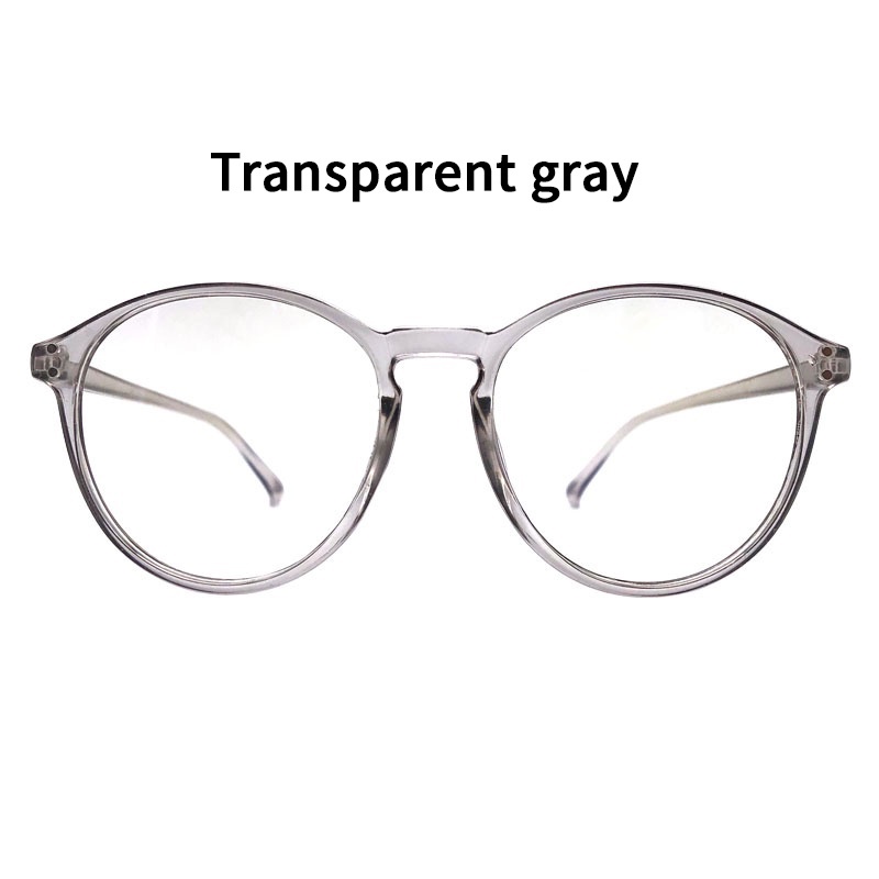 Mắt Kính Chống Bức Xạ Hình Oval Thời Trang Hàn Quốc
