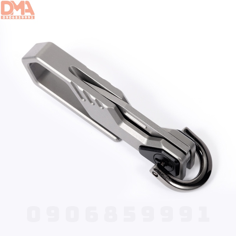 Phụ kiện dã ngoại,dụng cụ phượt dao EDC Titanium (M390) vuông