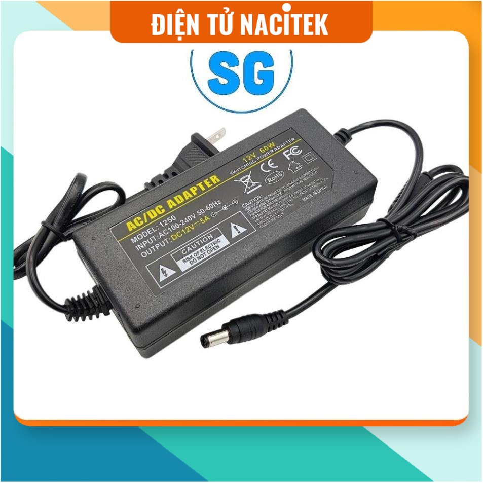 [NSHOP] Nguồn adapter 12V 2A / 3A / 4A / 5A