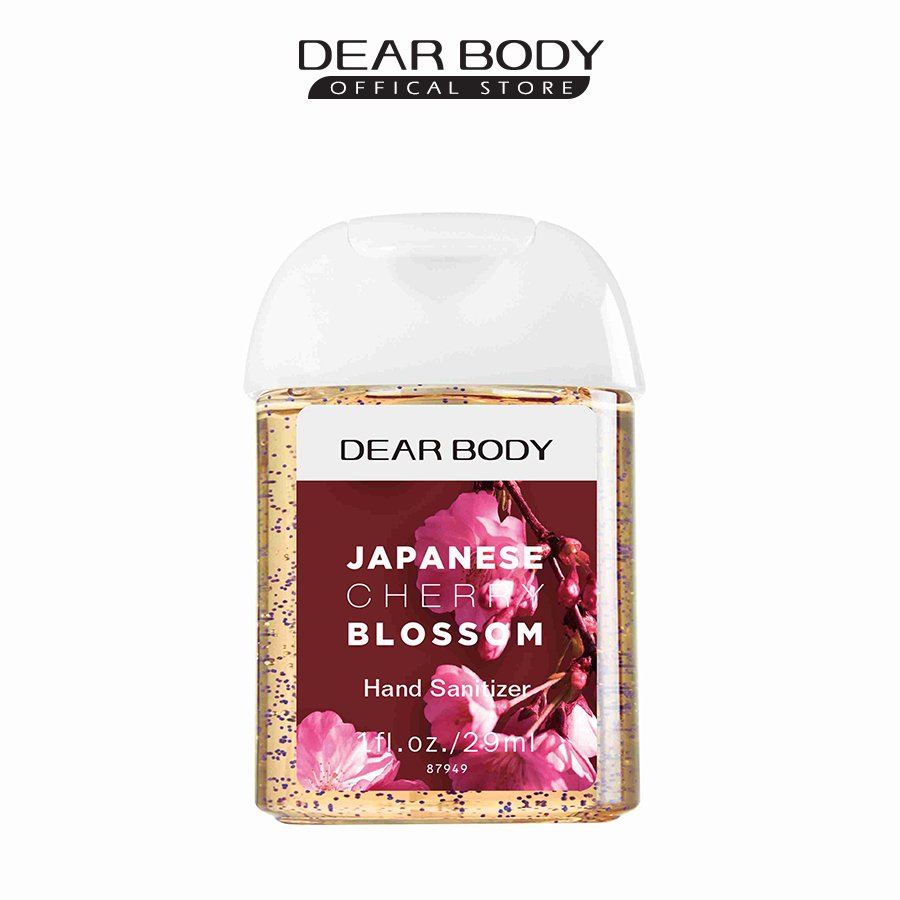 Japanese Cherry Blossom | Dòng sản phẩm Dear Body làm sạch da, dưỡng thể.