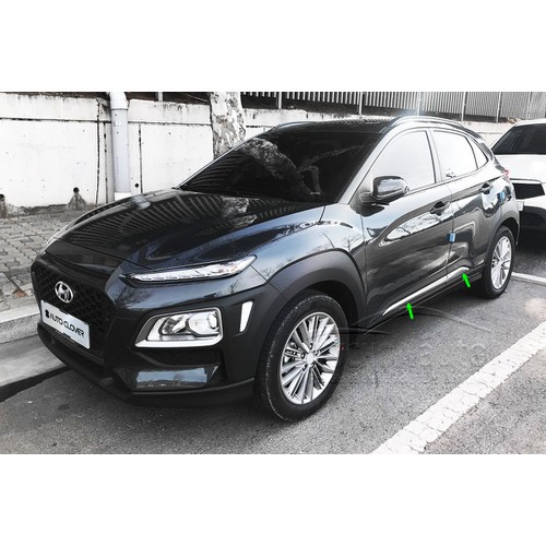 NẸP SƯỜN TRANG TRÍ HYUNDAI KONA 2019-2021 HÀNG ĐẸP .