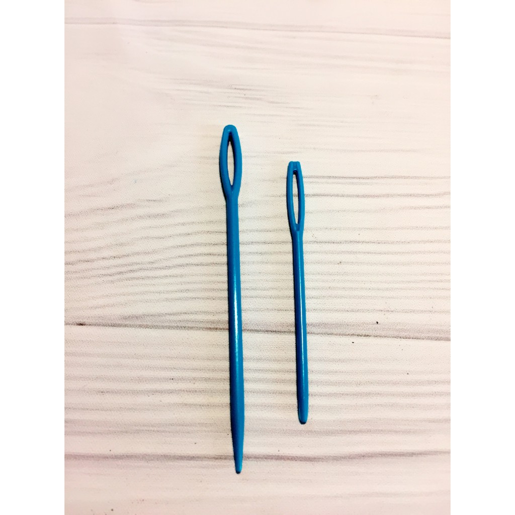 Combo Kim nhựa an toàn cho bé học xâu luồn may vá - Đồ chơi cho bé học thủ công