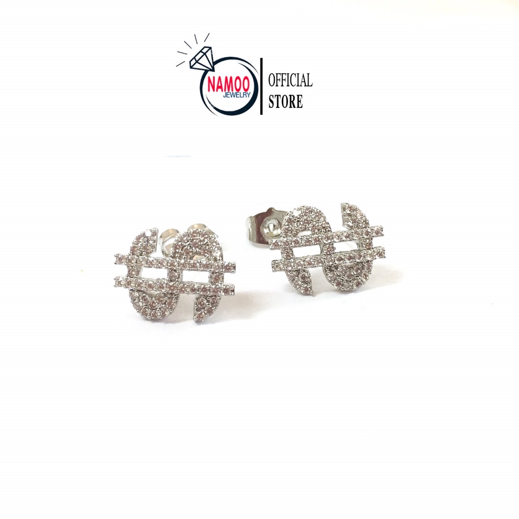 Khuyên Tai Mạ bạc T717 Namoo Jewelry