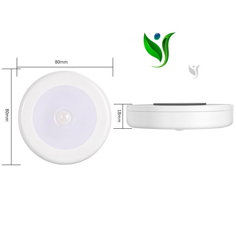 Đèn Cảm Ứng Chuyển Động, Đèn Led Dán Tường Cảm Biến Thông Minh Không Dây Dán Tủ Quần Áo, Cầu Thang, Phòng Ngủ.