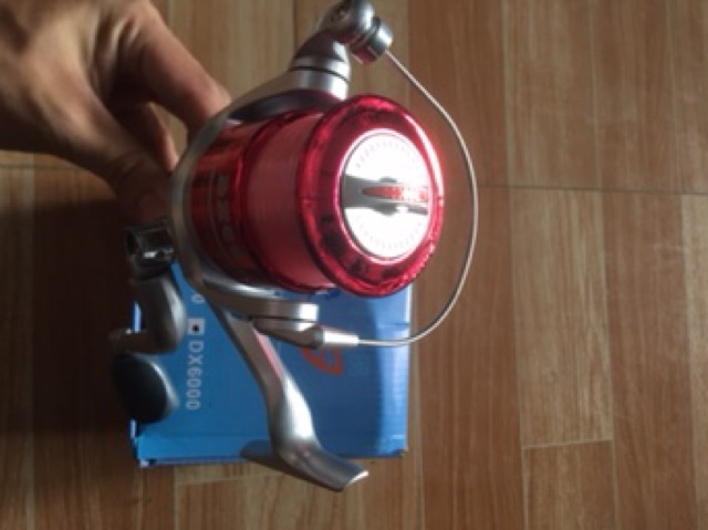 máy câu cá DX 6000 máy siêu rẻ mà lại khoẻ y hình