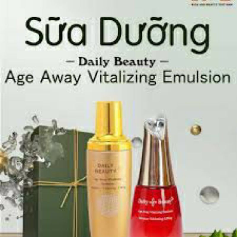 [ Mẫu mới] Sữa dưỡng Daily Beauty Away Vitalizing Emulsion R&B