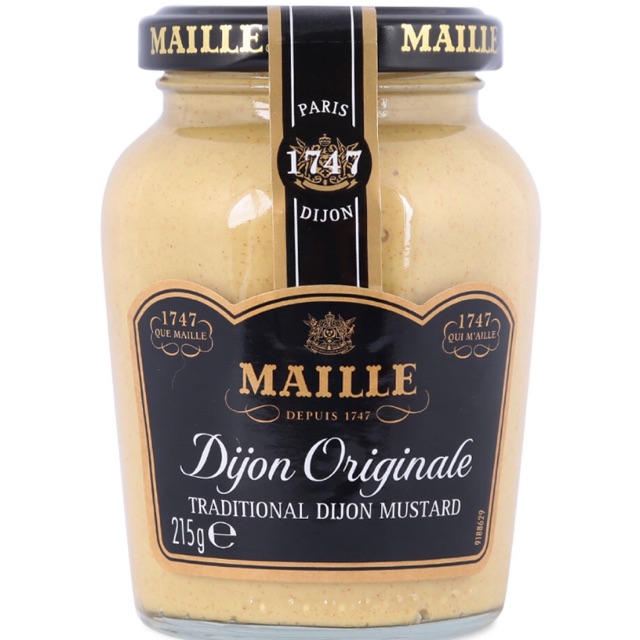 Mù Tạt Dijon Hiệu Maille 215G/Lọ ( pháp)