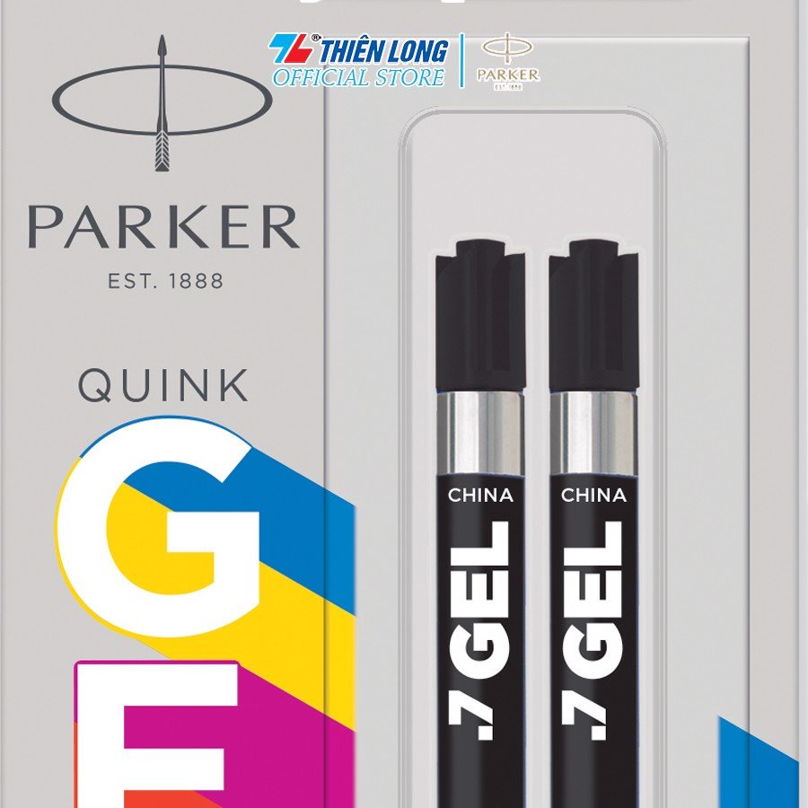 [Chính hãng] Ruột bút gel cao cấp Parker - Hàng nhập khẩu (Vỉ 2 ruột)