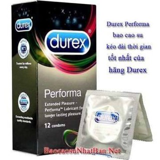 .... Bao cao su Durex Performa 52mm (hộp 12 cái)