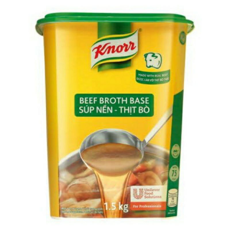 Súp Nền Thịt Bò Knorr 1.5 kg