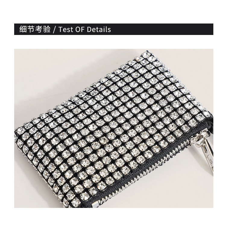 Túi Đeo Chéo mini Đính Đá Thời Trang 2022 Cho Nữ