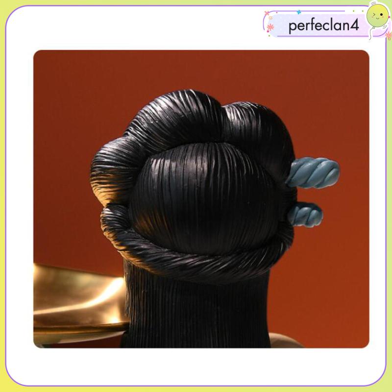 Đồ trang trí Tượng Cô Gái Hoàng Cung Bằng Nhựa Resin Thủ Công Để Bàn Trang