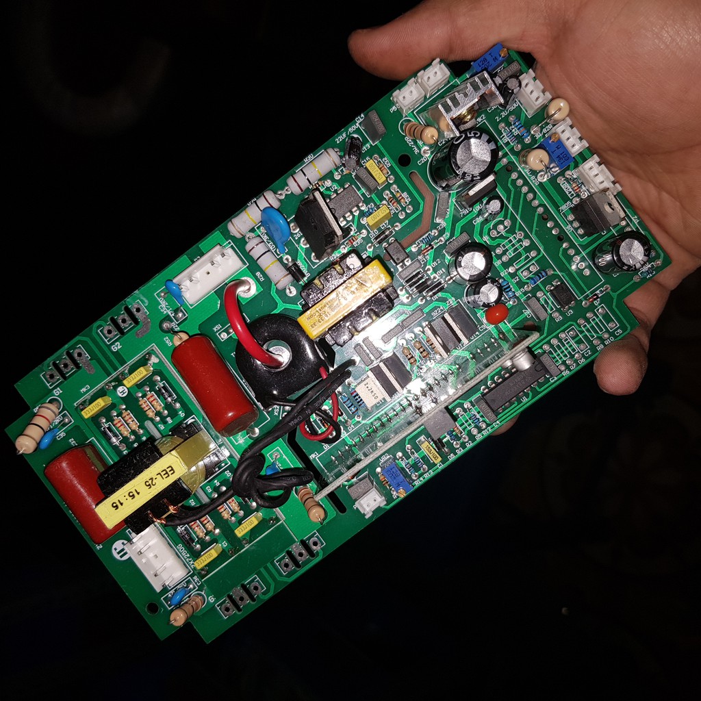 Bo mạch công suất máy hàn que 4 IGBT 3 bo