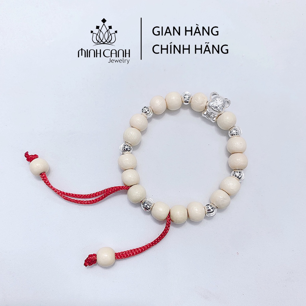 Vòng Dâu Tằm Charm Con Hổ 7 Bi Và 9 Bi Cho Bé Trai Và Gái - Minh Canh Jewelry