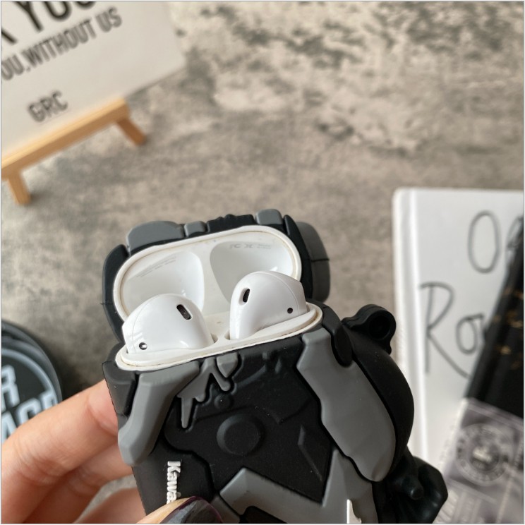 Vỏ bảo vệ bao đựng tai nghe Xe MoTo Kawasaki airpod 1/2 - Jerry Case