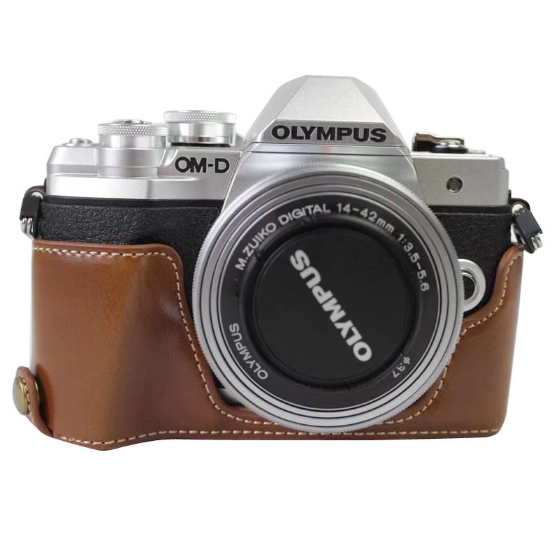 Bao da máy ảnh PU cho Olympus OM-D OMD E-M10 Mark III EM10III EM10 M3