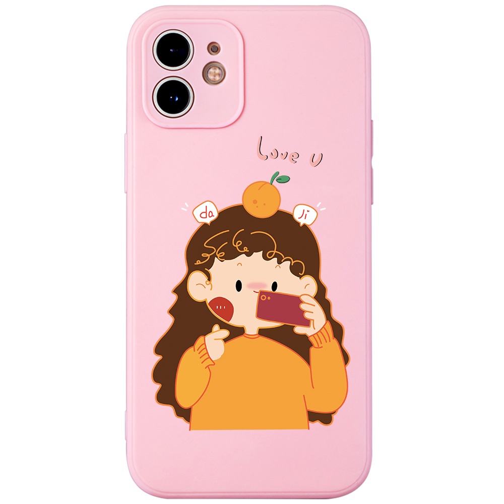 Ốp lưng GUMAN mềm chống bẩn cặp đôi dễ thương đẹp kute cho iPhone 13 12 11 PRO MAX SE 2020 X XR XS ip 8 7 6 6S PLUS R10 | BigBuy360 - bigbuy360.vn