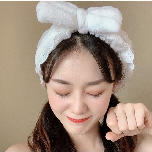 Băng Đô Kiểu Dáng Động Vật Hoạt Hình Dễ Thương Tiện Dụng Khi Rửa Mặt