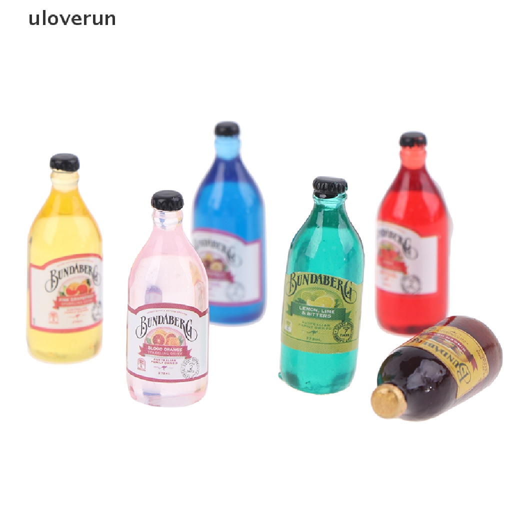 Set 10 Bình Nước Mini Tỉ Lệ 1: 12 1: 6 Cho Nhà Búp Bê