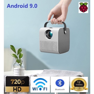 Máy chiếu mini Q3 - Tích hợp Android - Kết nối Wifi, Bluetooth - Kết nối ko dây điện thoại - Độ sáng cao - Loa cực hay