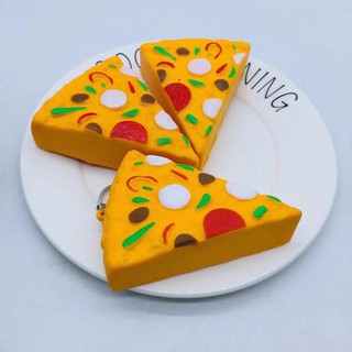 Đồ chơi giảm căng thẳng hình bánh pizza mini 8cm