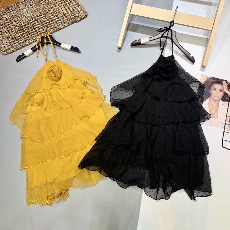 [ Hàng Chuẩn ] Váy Voan tơ tầng 💕 kèm hoa siêu xinh ( kèm ảnh thật) | BigBuy360 - bigbuy360.vn