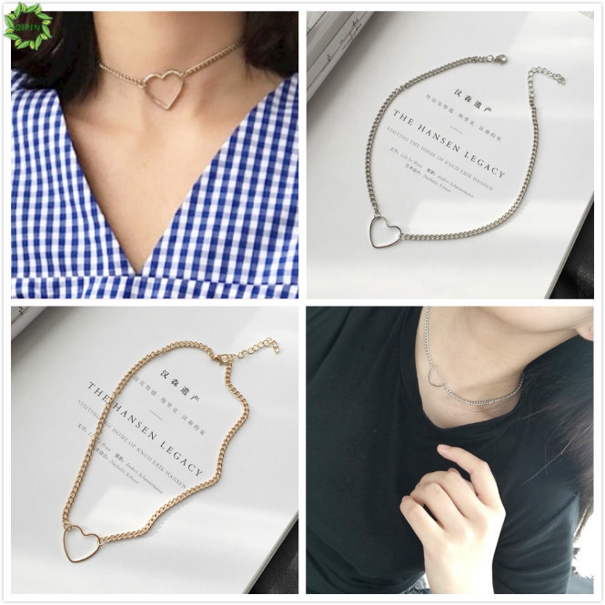Vòng cổ choker hình trái tim phá cách quyến rũ dành cho nữ