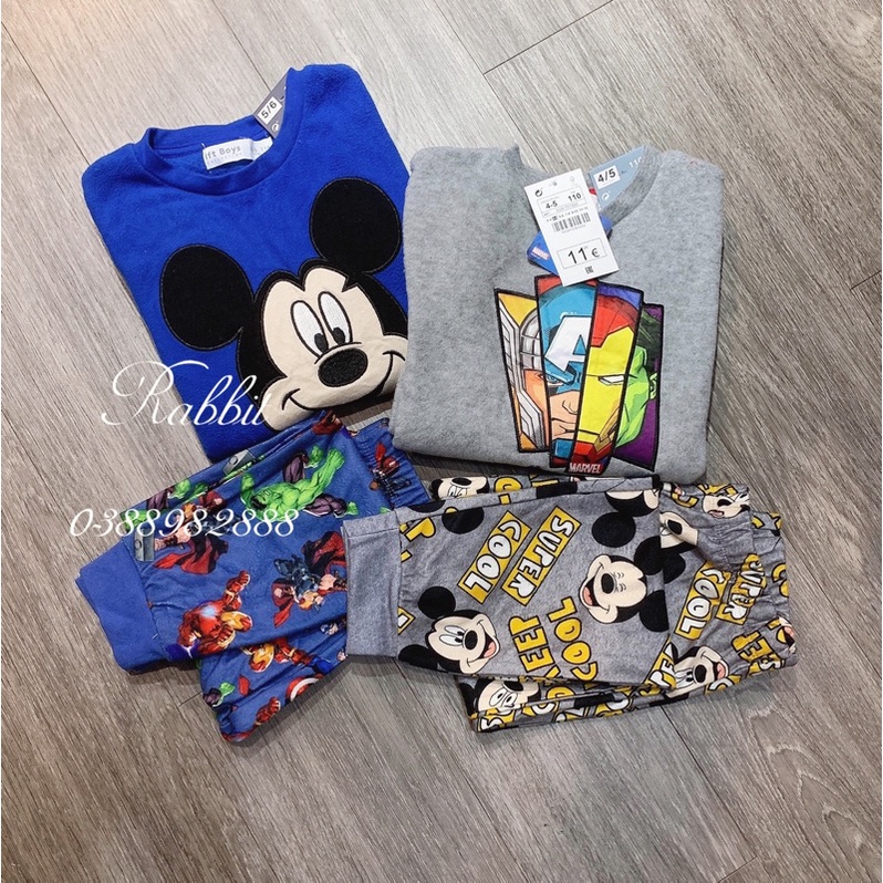 Bộ nỉ mềm Disney