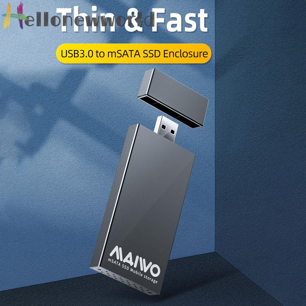 Vỏ Đựng Ổ Cứng Ngoài Maiwo K1642S 5gbps Usb 3.0 Sang Msata Ssd