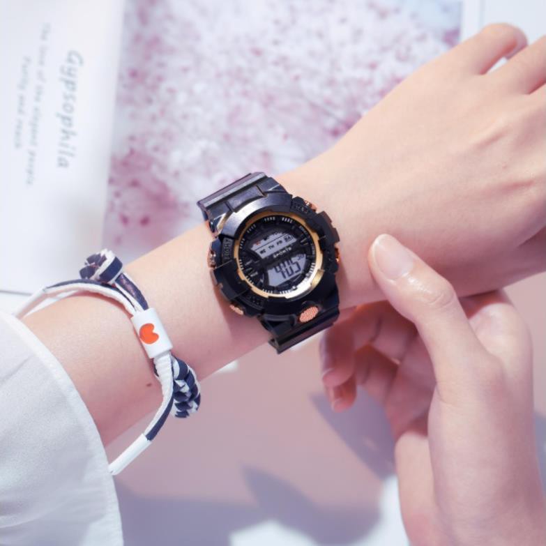 Đồng hồ điện tử nam nữ SPORT  kiểu dáng thể thao, đầy đủ chức năng, chống nước tốt ( Mã: DT2CC ) | BigBuy360 - bigbuy360.vn