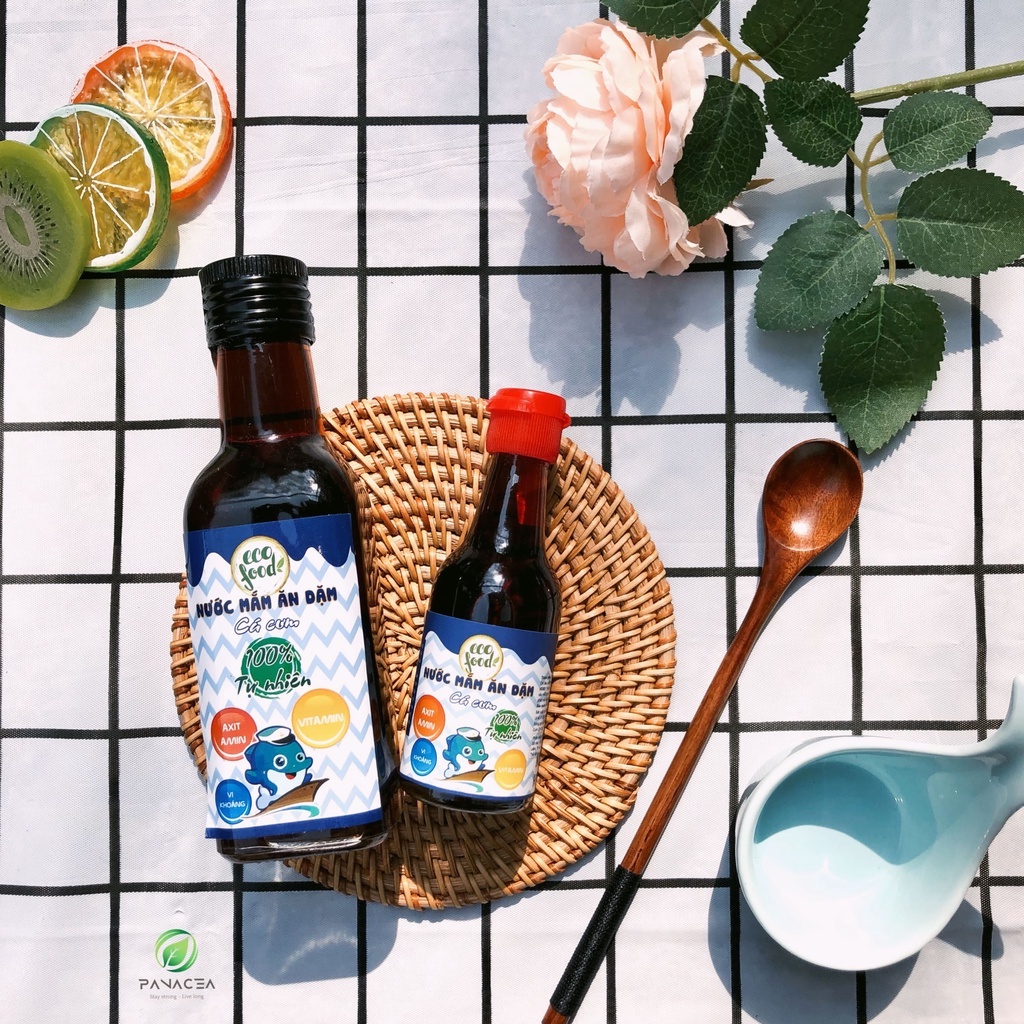 Nước mắm cho bé, nước mắm ăn dặm Ecofood nguyên chất bổ dưỡng giúp bé ăn ngon kích thích vị giác 150ML/60ML⚡️𝐌𝐈𝐄̂̃𝐍 𝐏𝐇𝐈́