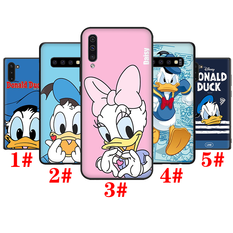 DISNEY DONALD DUCK Ốp Lưng Điện Thoại Bằng Silicone Hình Vịt Donald Xa71 Cho Samsung S7 Edge S8 S9 S10 Lite Plus S10E