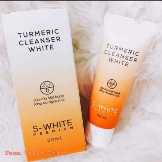 Sữa rửa mặt nghệ nhật swhite( CHERRI )