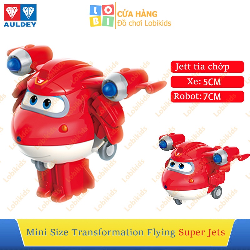 ☽▤Đội bay siêu đẳng, mô hình Jett tia chớp biến robot