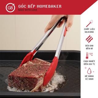 Kẹp gắp thực phẩm - Kẹp gắp silicone chịu nhiệt - Gắp bánh GBCU017