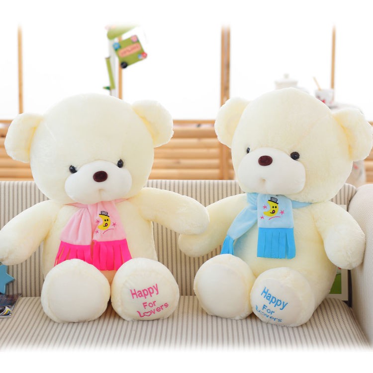 một cặp búp bê gấu dễ thương đồ chơi quà tặng đôi cho người đàn ông nhân ngày của bé gái sinh viên khác nhau