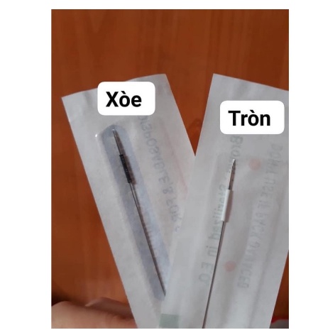 Kim 3 ngắn, kim 3 dài thần thánh, kim xoè, kim tròn