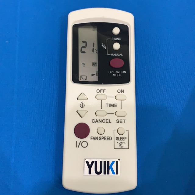 REMOTE ĐIỀU KHIỂN MÁY LẠNH ĐIỀU HOÀ YUIKI MẪU 2